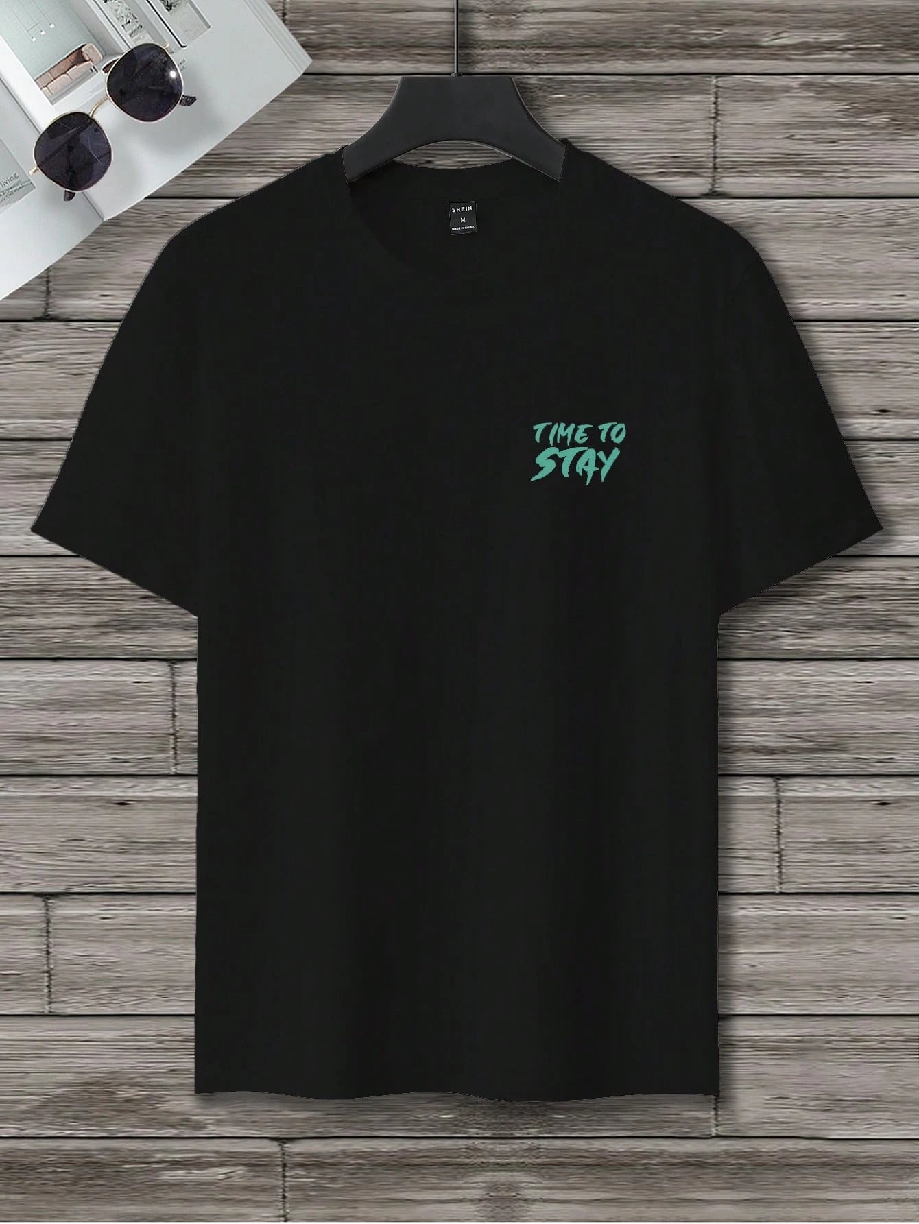 Manfinity Homme Men T-Shirts Fit Crew Neck Short Sleeve Graphic Tee Eye Goth Street Summer Polyester