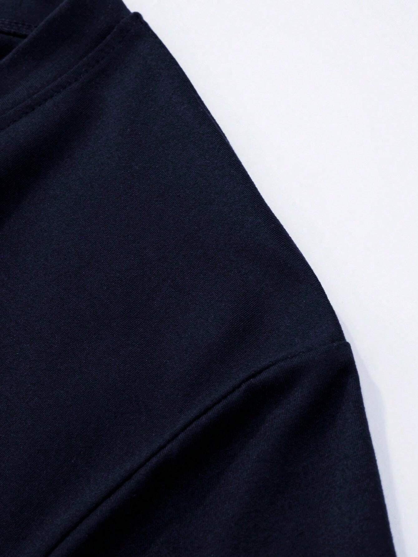 Men'S Personality Printed Short Sleeve T-Shirt, Comfortable & Breathable, Fashionable for Summer Wear