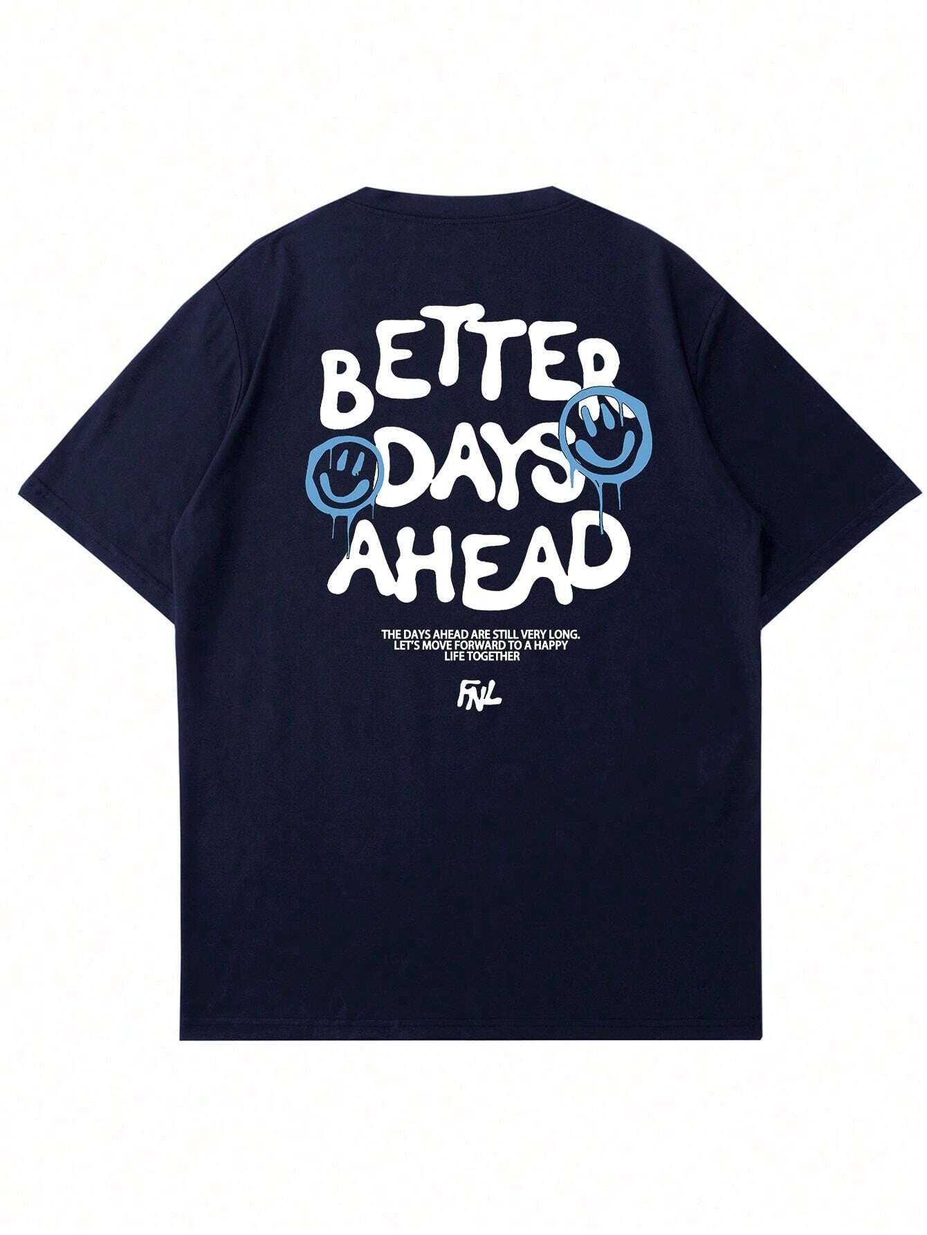 Men'S Personality Printed Short Sleeve T-Shirt, Comfortable & Breathable, Fashionable for Summer Wear