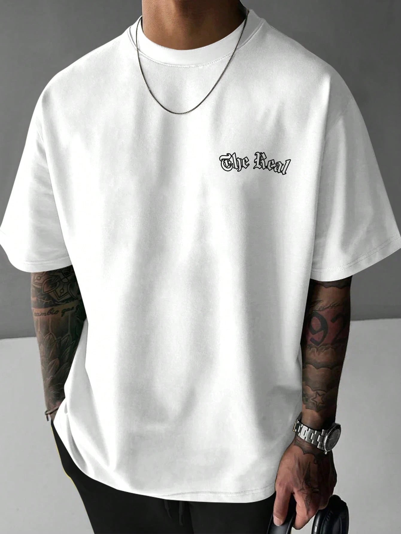 Men'S Summer Slogan Pigeon Print round Neck Casual Commuter T-Shirt