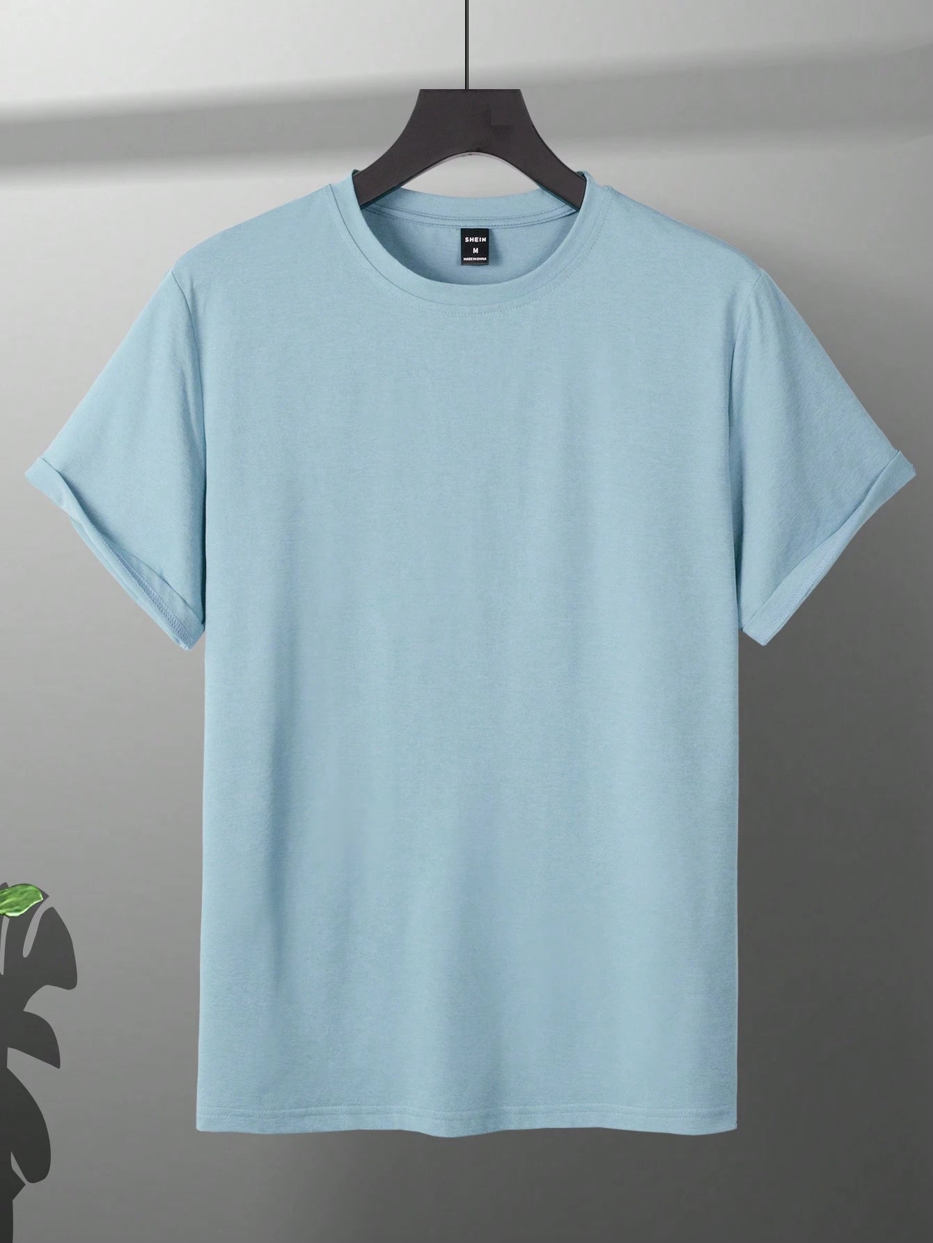 Manfinity RSRT Men T-Shirts Fit Crew Neck Drop Shoulder Short Sleeve Graphic Tee Casual Summer Polyester