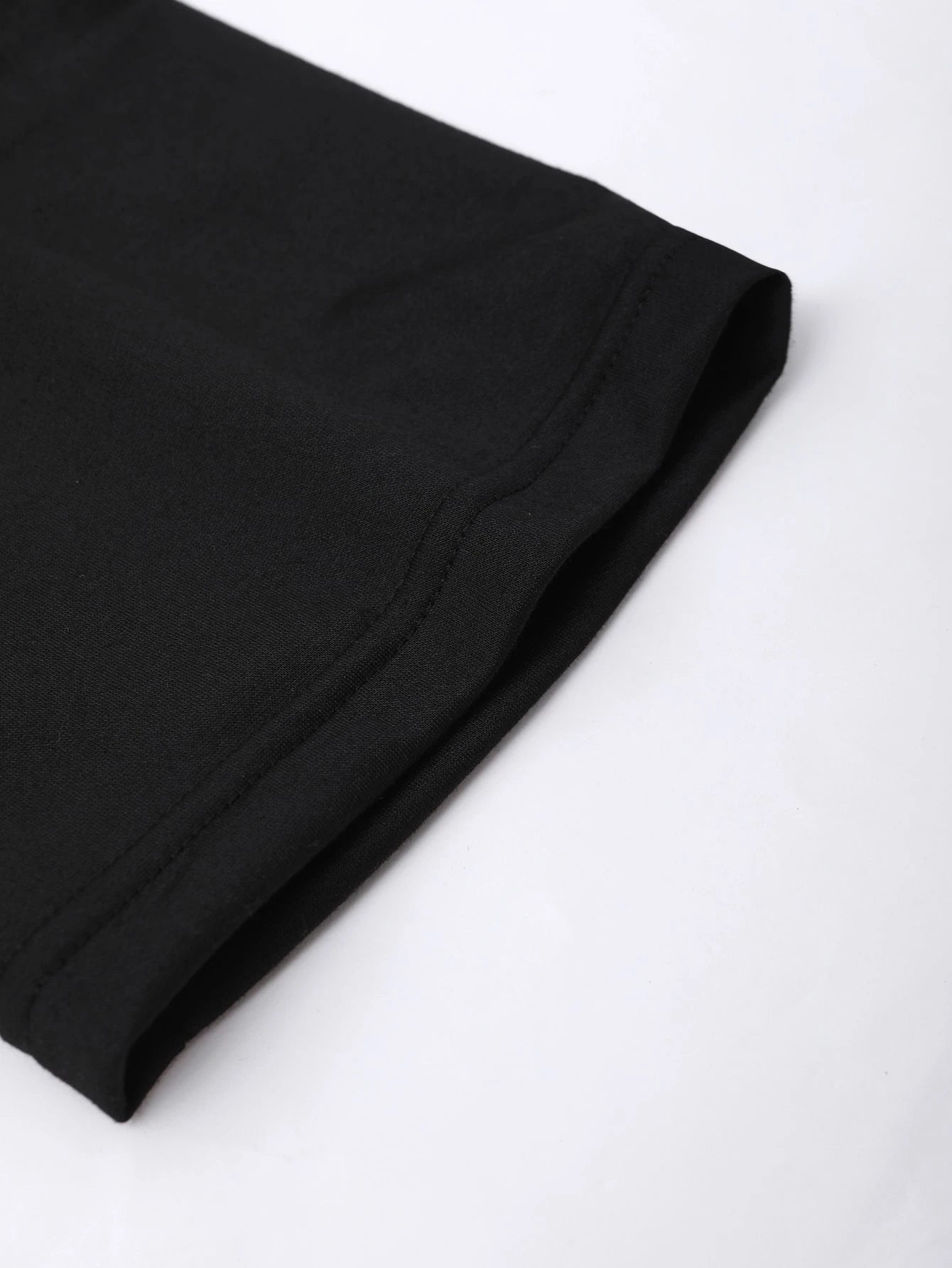 Manfinity Hypemode Men T-Shirts Baggy Crew Neck Drop Shoulder Short Sleeve Graphic Tee Street Summer Polyester
