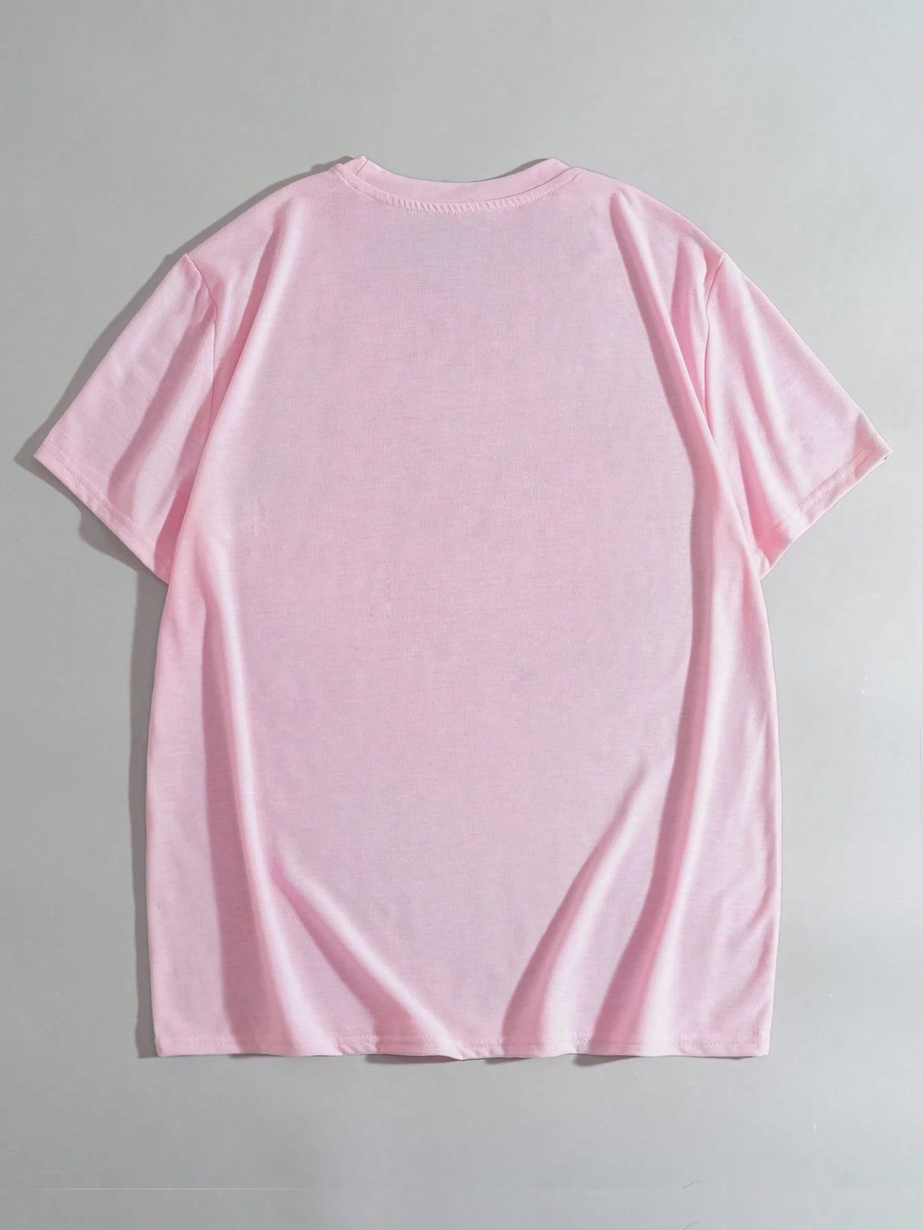 Manfinity Dauomo Men Simple Printed round Neck Short Sleeve Summer T-Shirt