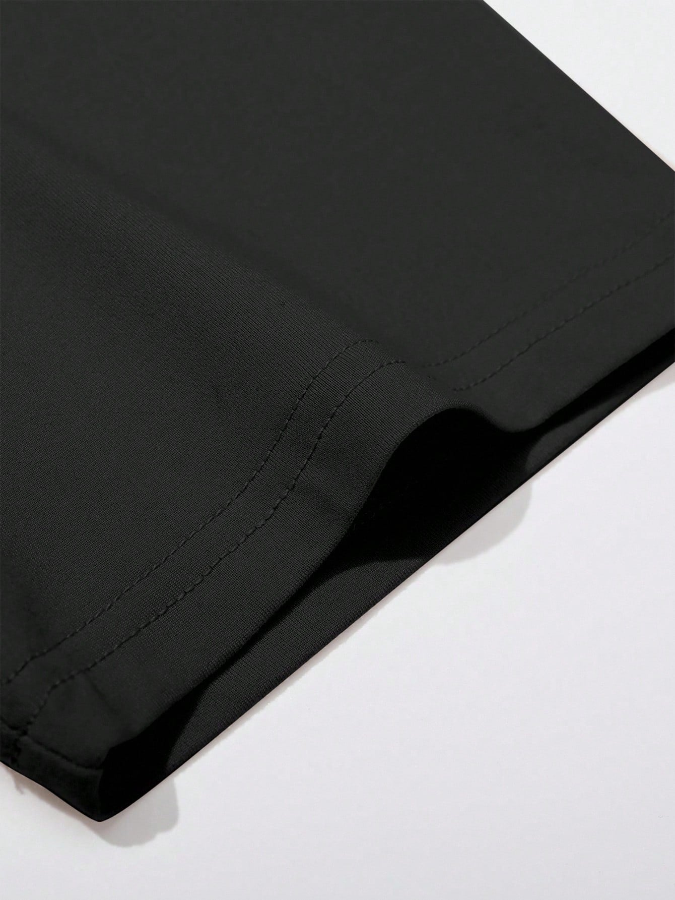 Manfinity EMRG Men'S Letter Print Drop Shoulder T-Shirt