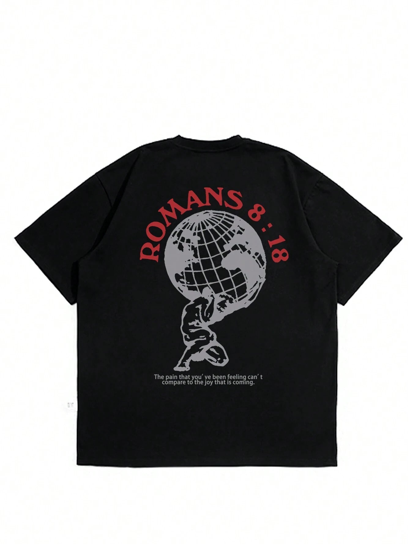 2025 Men'S Casual round Neck Short Sleeve T-Shirt with Slogan Print, Summer