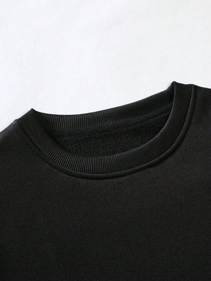 Manfinity Homme Men Hand Print Sweatshirt
