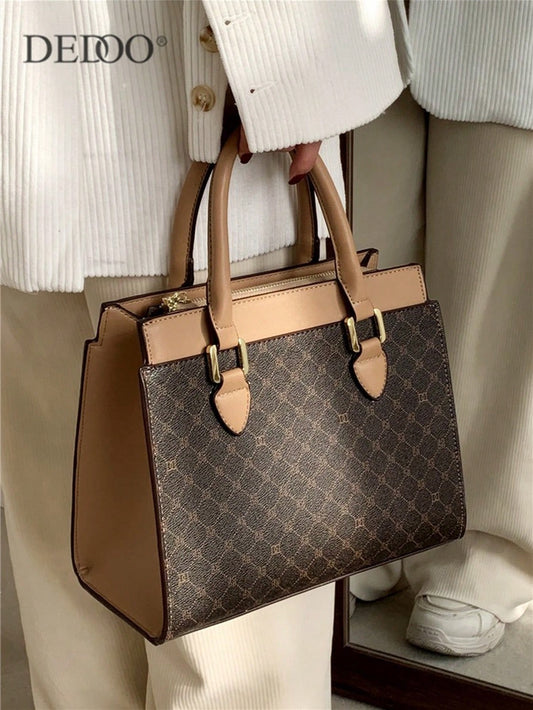 Dedoo Old Moeny, Lightweight,Business Casual Young and Middle-Aged Luxury European and American Large-Capacity Cross-Body Handbags for Teen Girls Women College Students,Rookies & White-Collar Workers Perfect for Office,College,Work ,Business,Commute,Outdoors, Travel, Outings