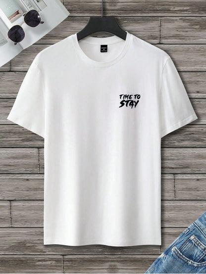 Manfinity Homme Men T-Shirts Fit Crew Neck Short Sleeve Graphic Tee Eye Goth Street Summer Polyester