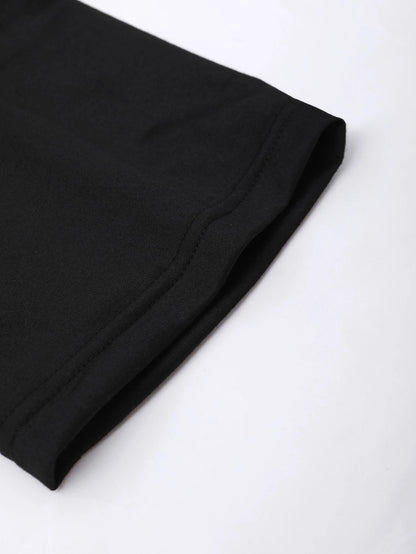 Manfinity Hypemode Men T-Shirts Baggy Crew Neck Drop Shoulder Short Sleeve Graphic Tee Street Summer Polyester