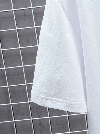 Manfinity EMRG Men T-Shirts Fit Crew Neck Short Sleeve Graphic Tee Butterfly Street Summer Polyester